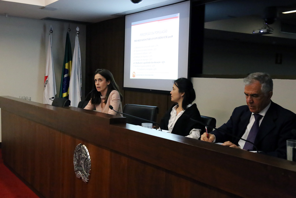 A apresentação aconteceu no Salão vermelho da Procuradoria (Foto: Thiago Rios Gomes)